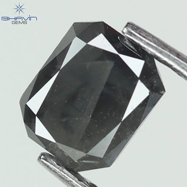 0.42 CT、スクエア エメラルド ラディアント シェイプ ダイヤモンド、ルース ダイヤモンド、クラリティ I3 (4.57 MM)