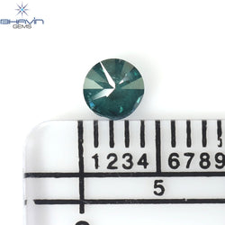 0.25 CT Round Diamond Natural Loose Diamond Blue Color I3 Clarity (3.93 MM)