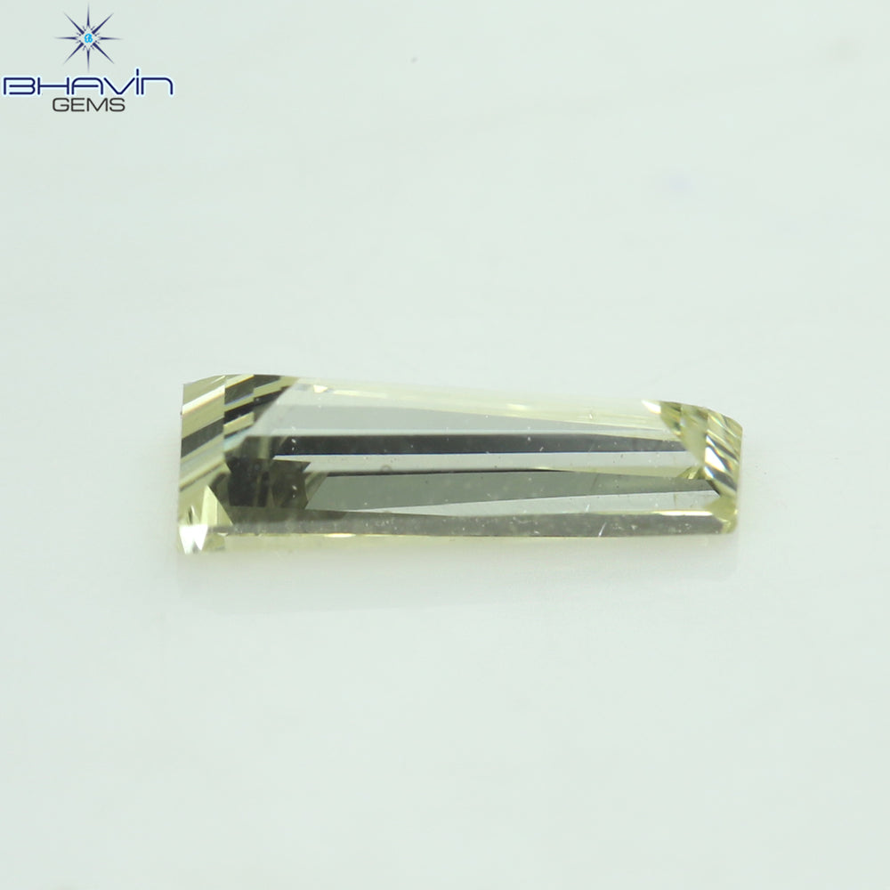0.28 CT Baguette Diamond Yellow Color Clarity VS1 (6.70 MM)