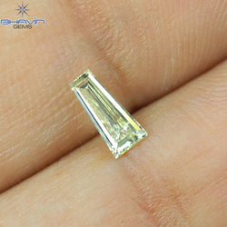0.28 CT Baguette Diamond Yellow Color Clarity VS1 (6.70 MM)
