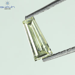 0.28 CT Baguette Diamond Yellow Color Clarity VS1 (6.70 MM)