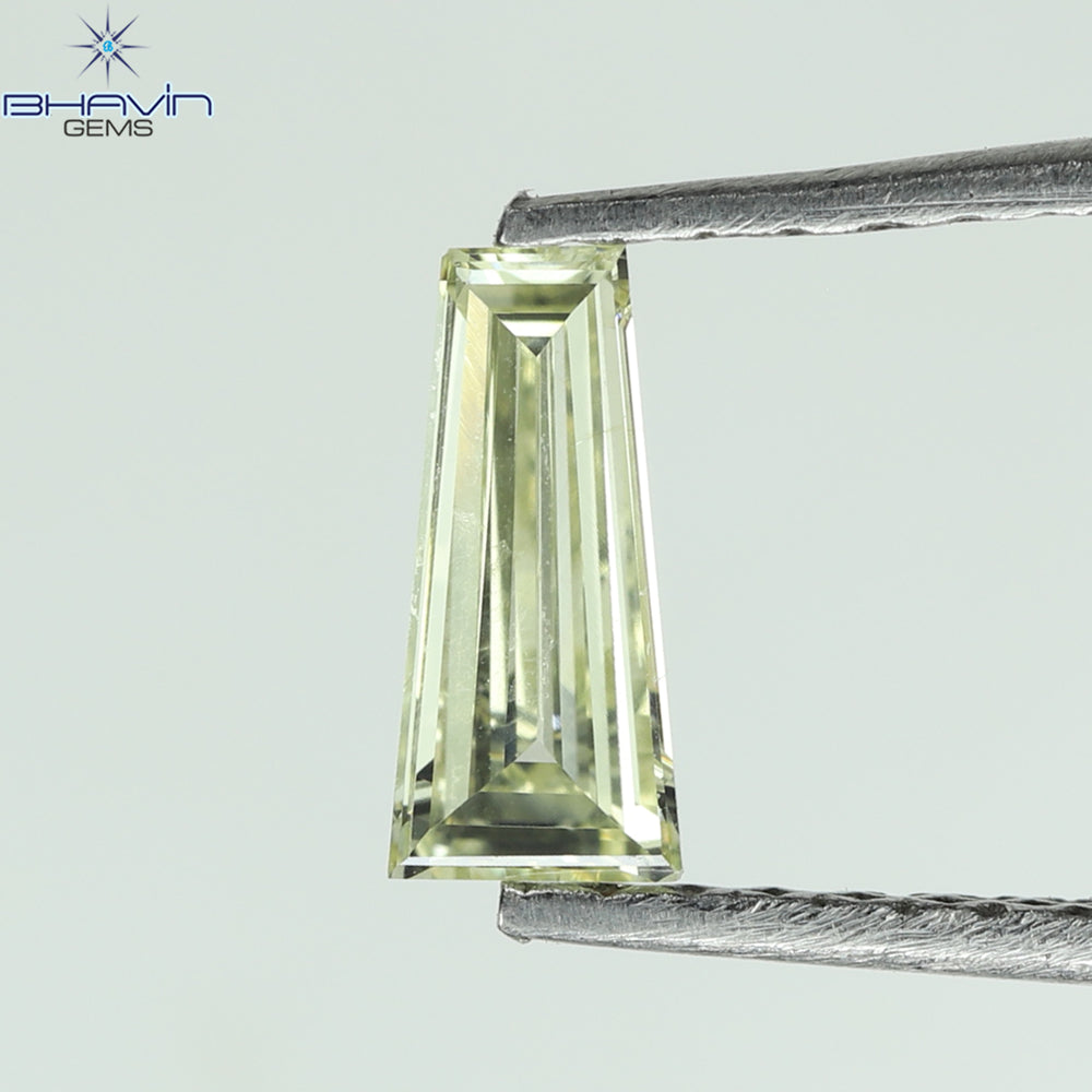 0.28 CT Baguette Diamond Yellow Color Clarity VS1 (6.70 MM)