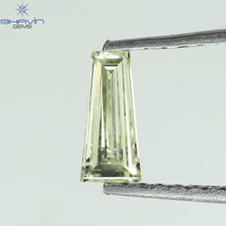 0.28 CT Baguette Diamond Yellow Color Clarity VS1 (6.70 MM)