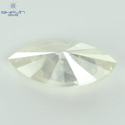 1.96 CT ,Marquise Shape Natural White Color, I3 Clarity (13.50 MM)