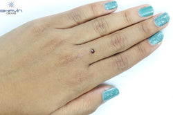 0.25 CT、ハート ダイヤモンド、ピンク色、VS1 クラリティ