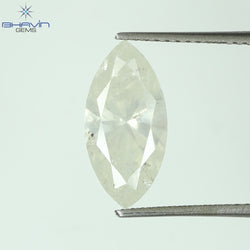 1.96 CT ,Marquise Shape Natural White Color, I3 Clarity (13.50 MM)