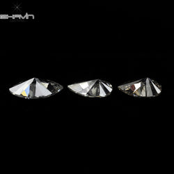 0.51 CT/3 Pcs CT Pear-Marquise Shape White Color SI Clarity (5.50 MM)