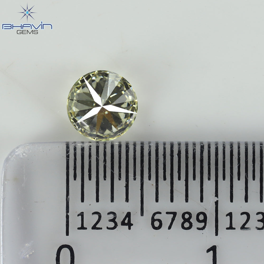 0.31 CT, Round Shape Natural  Diamond White (M) Color, I1 Clarity (4.18 MM)