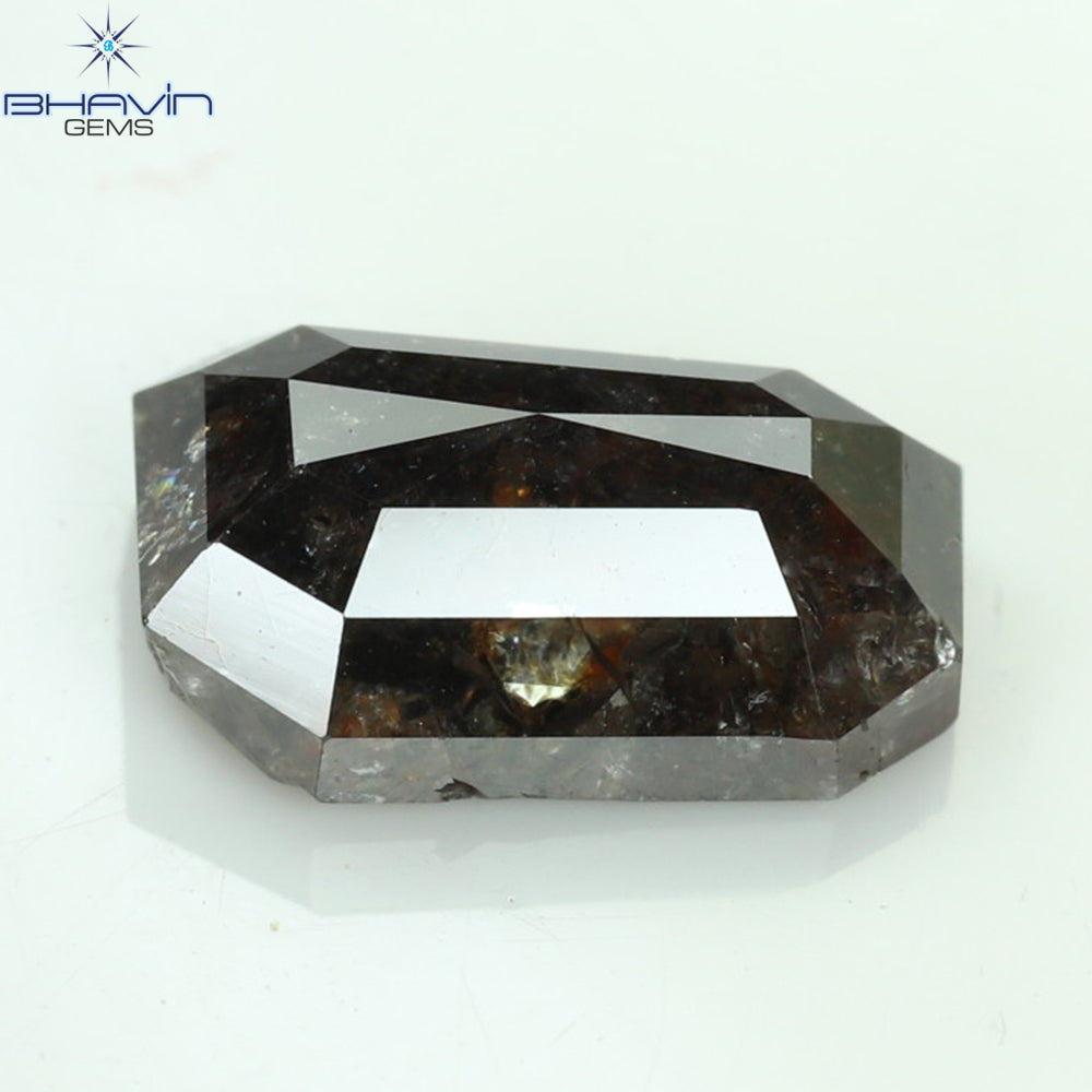 2.28 CT, Shield Shape Salt and Pepper Color Diamond Natural Loose Diamond,Color I3,( 8.10 MM)