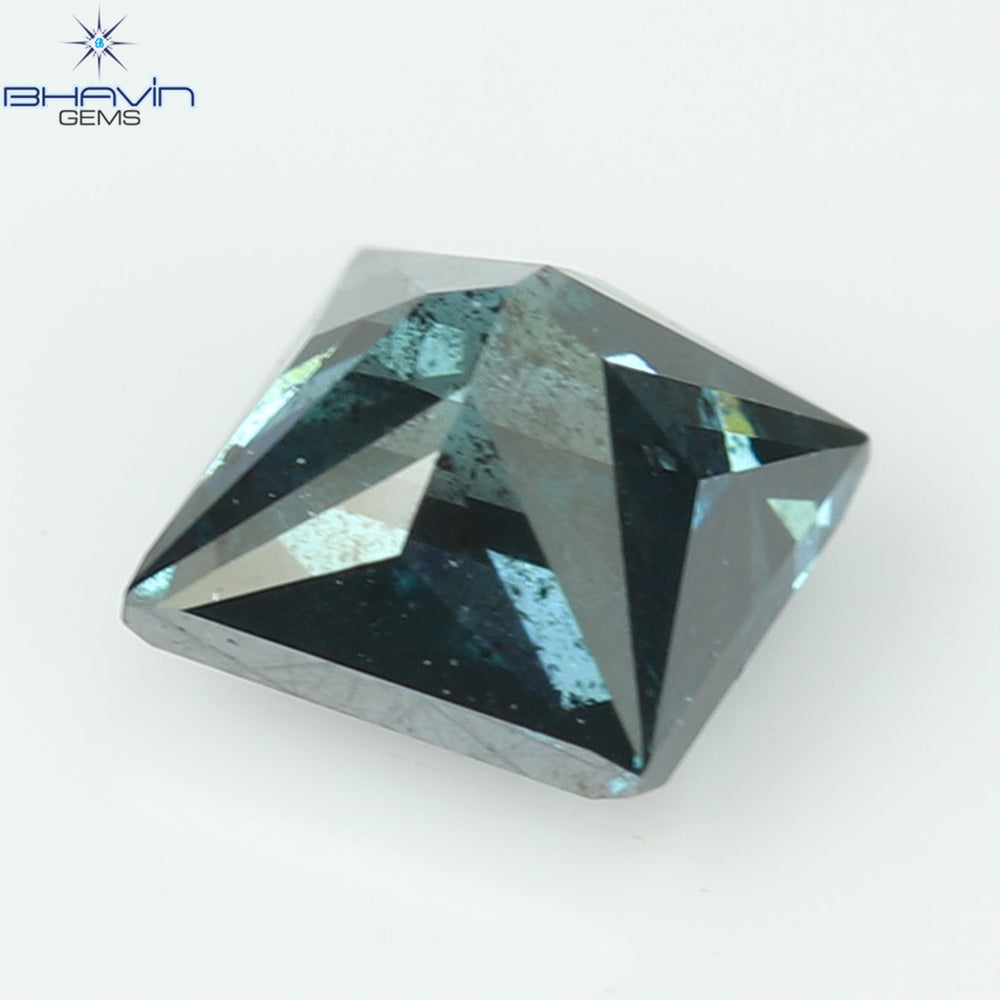 0.19 CT, Princess Diamond, Blue Color Clarity SI2