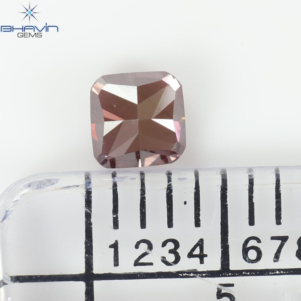 0.30 CT, Cushion Diamond, Pink Color, Gifts, Rings, Diamond, Clarity VS1