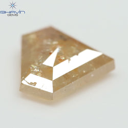 1.05 CT Pentagon Diamond Peach Diamond Natural Loose Diamond I3 Clarity (9.70 MM)