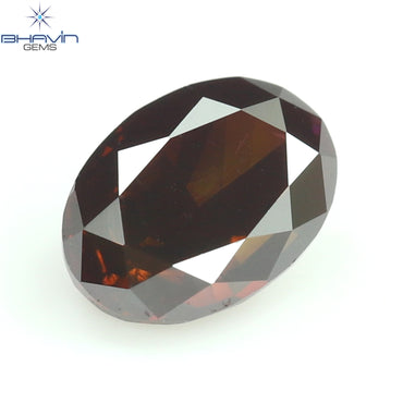 0.25 CT, Oval Diamond, Natural loose diamond, Oval Cut, Cognac Color, Gifts, Rings, Diamond, Jewelry, Diamond Ring, TFS-160