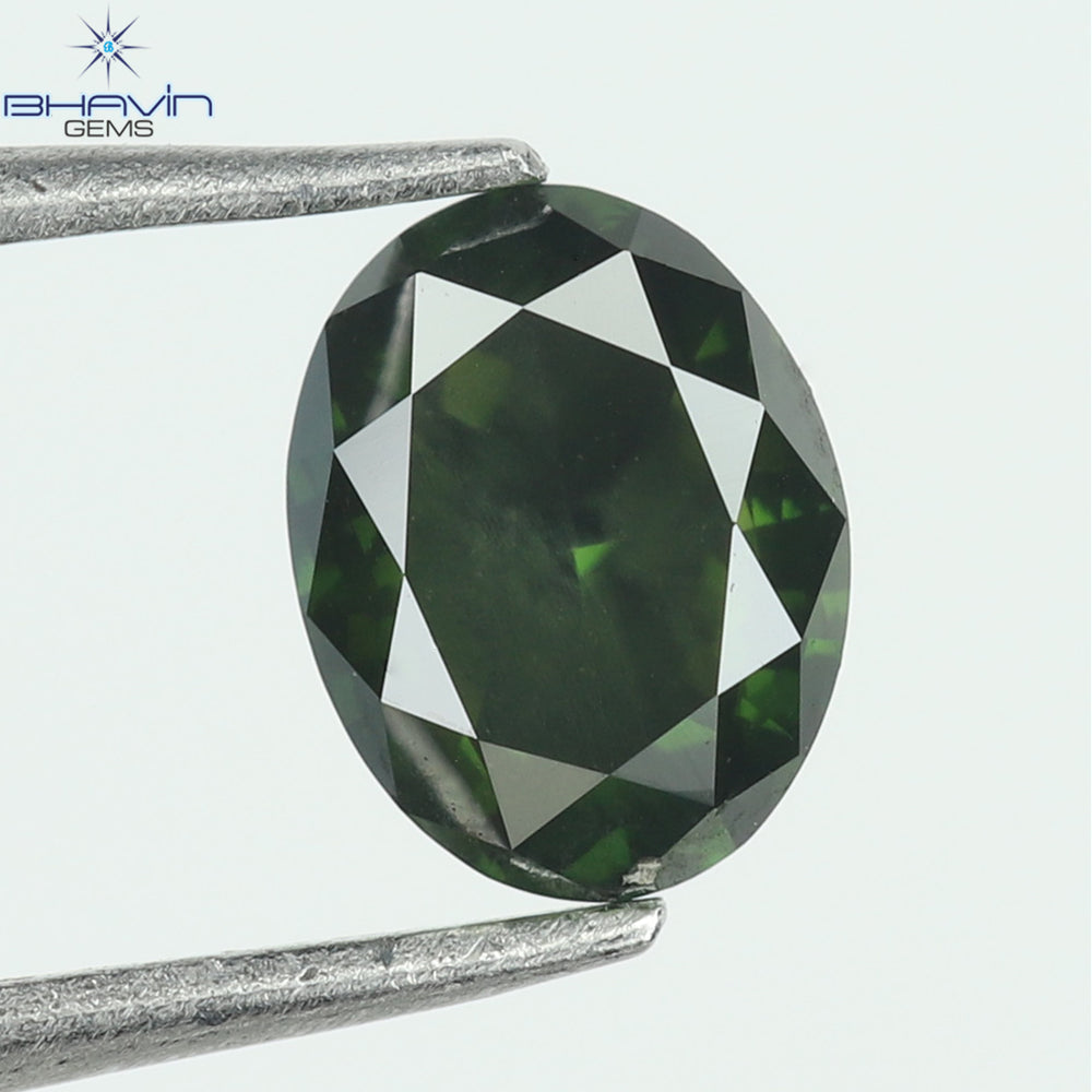 0.27 CT, Oval Diamond, Natural loose diamond, Oval Cut, Green Color, Gifts, Rings, Diamond, Jewelry, Diamond Ring, TFS-162
