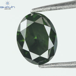 0.27 CT, Oval Diamond, Natural loose diamond, Oval Cut, Green Color, Gifts, Rings, Diamond, Jewelry, Diamond Ring, TFS-162