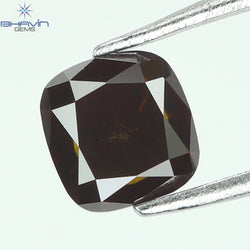 0.30 CT, Cushion Diamond, Cognac Color, Natural loose Diamond, Cushion Cut, Gifts, Diamond, Jewelry, Diamond Ring, Rings, TFS-172