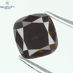 0.30 CT, Cushion Diamond, Cognac Color, Natural loose Diamond, Cushion Cut, Gifts, Diamond, Jewelry, Diamond Ring, Rings, TFS-172