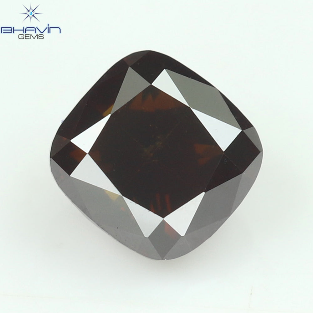 0.30 CT, Cushion Diamond, Cognac Color, Natural loose Diamond, Cushion Cut, Gifts, Diamond, Jewelry, Diamond Ring, Rings, TFS-172