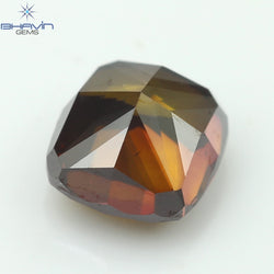 0.30 CT, Cushion Diamond, Cognac Color, Natural loose Diamond, Cushion Cut, Gifts, Diamond, Jewelry, Diamond Ring, Rings, TFS-172