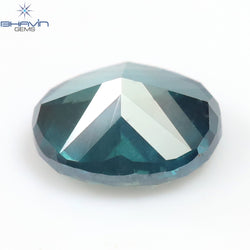 0.30 CT, Oval Diamond, Natural loose diamond, Oval Cut, Green Color, Blue Color, Gifts, Rings, Diamond, Jewelry, Diamond Ring, TFS-170