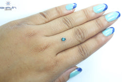 0.30 CT, Oval Diamond, Natural loose diamond, Oval Cut, Green Color, Blue Color, Gifts, Rings, Diamond, Jewelry, Diamond Ring, TFS-170