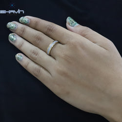 Natural Round Shape Diamond White Diamond Engagement Ring & Wedding Ring