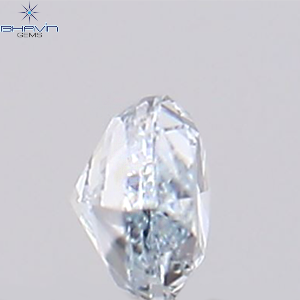 0.12 CT, Marquise Shape, Natural Diamond Greenish Blue Color, VS1 Clarity (4.51 MM )