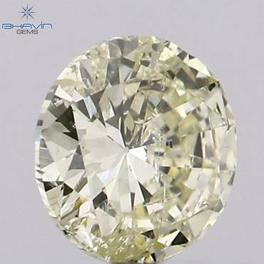 0.50 CT, Round Shape Diamond White (M) Color ,Clarity I1,( 5.23 MM )