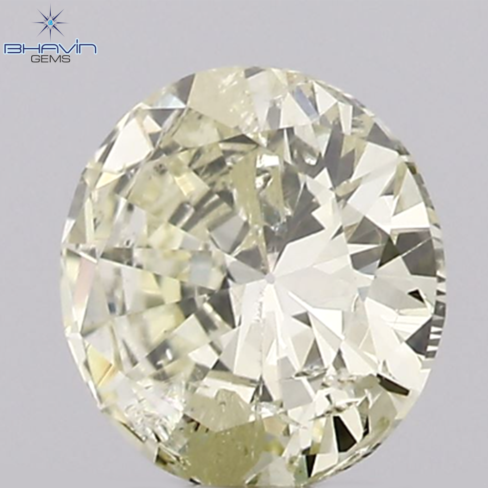 0.50 CT, Round Shape Diamond White (M) Color ,Clarity I1,( 5.23 MM )