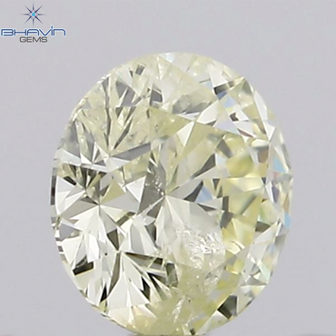0.32 CT, Round Shape Natural Diamond White (M) Color , I1 Clarity (4.36 MM)