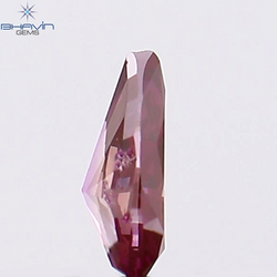 0.16 CT, Pear Shape, Natural Diamond, Pink Color, VS2 Clarity (4.52 MM)