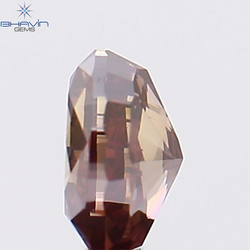 0.30 CT, Oval Shape, Natural Diamond, Brown Pink Color, VS2 Clarity (4.27 MM)