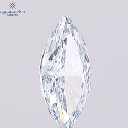 0.11 CT, Marquise Shape, Natural Diamond Greenish Blue Color, VS2 Clarity ( 5.00 MM )