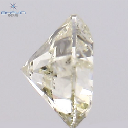 0.30 CT ラウンド ブリリアント カット ダイヤモンド、ホワイト (M) カラー、クラリティ I2