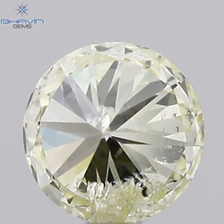 0.32 CT, Round Shape Natural Diamond White (M) Color , I1 Clarity (4.36 MM)