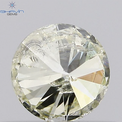 0.40 CT, Round Shape Natural Diamond ,White (M) , I2 Clarity (4.45 MM )
