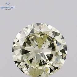 0.50 CT, Round Shape Diamond White (M) Color ,Clarity I1,( 5.23 MM )