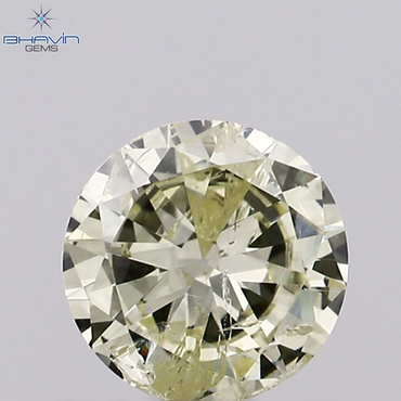 0.50 CT, Round Shape Diamond White (M) Color ,Clarity I1,( 5.23 MM )