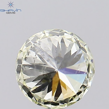 0.35 CT, Round Shape, Natural Diamond, White(K) Color, SI1 Clarity (4.40 MM)