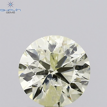 0.32 CT, Round Shape Natural Diamond White (M) Color , I1 Clarity (4.36 MM)