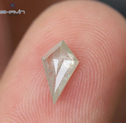 0.56 CT Kite Diamond Natural Loose Diamond White Ice Color I3 Clarity (8.57 MM)