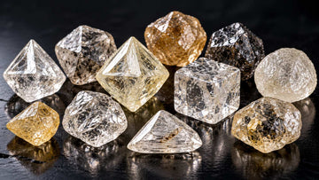 Types of Rough Diamonds: Octahedral, Cubic, Dodecahedral and Other Natural Crystal Shapes