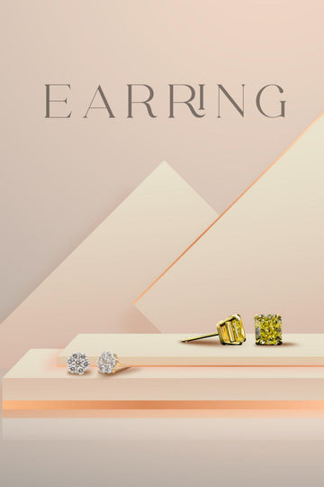 Diamond Earring by Bhavin Gems