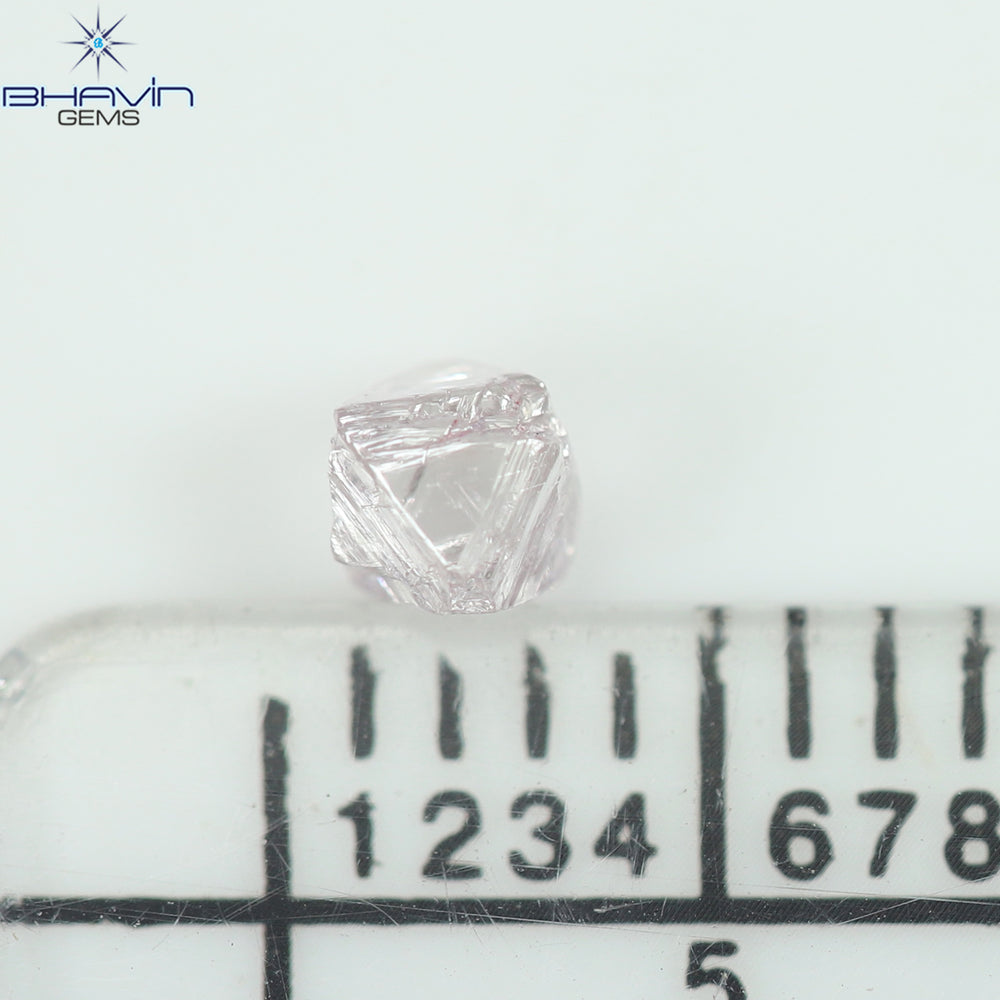 0.90 CT ラフ シェイプ ナチュラル ダイヤモンド ホワイト カラー VS1 クラリティ (5.95 MM)