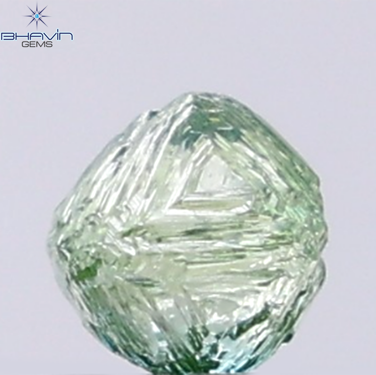 0.49 CT ラフシェイプ ナチュラル ダイヤモンド ピンク色 I3 クラリティ (4.90 MM)