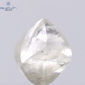 1.77 CT Natural Rough Diamond White Color Clarity VS (6.55 MM)