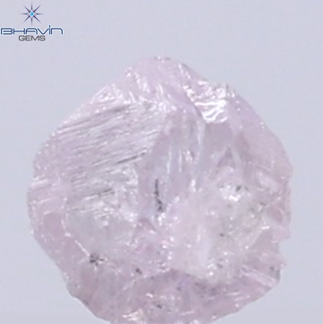 0.24 CT Natural Rough Diamond Pink Color Clarity I1 (3.36 MM)