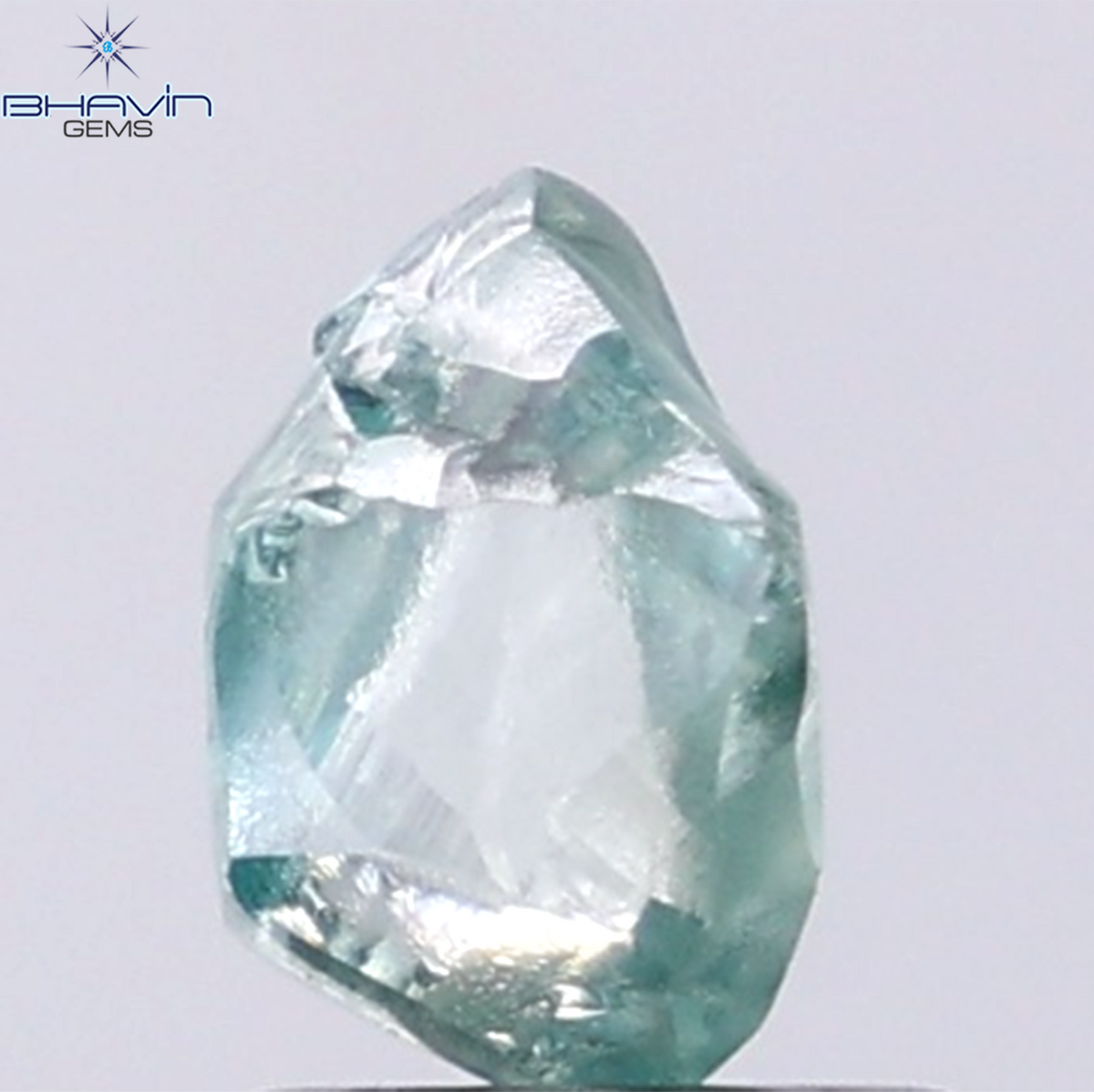 0.49 CT ラフシェイプ ナチュラル ダイヤモンド ピンク色 I3 クラリティ (4.90 MM)