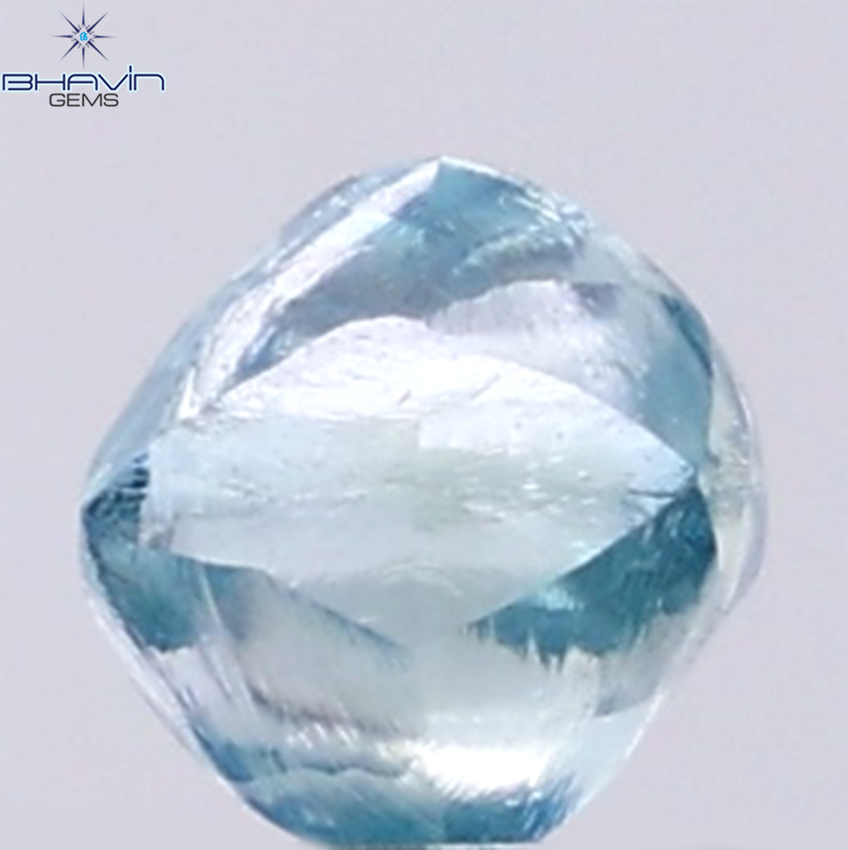 0.49 CT ラフシェイプ ナチュラル ダイヤモンド ピンク色 I3 クラリティ (4.90 MM)