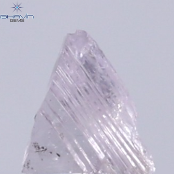0.15 CT Natural Rough Diamond Pink Color Clarity SI (3.75 MM)
